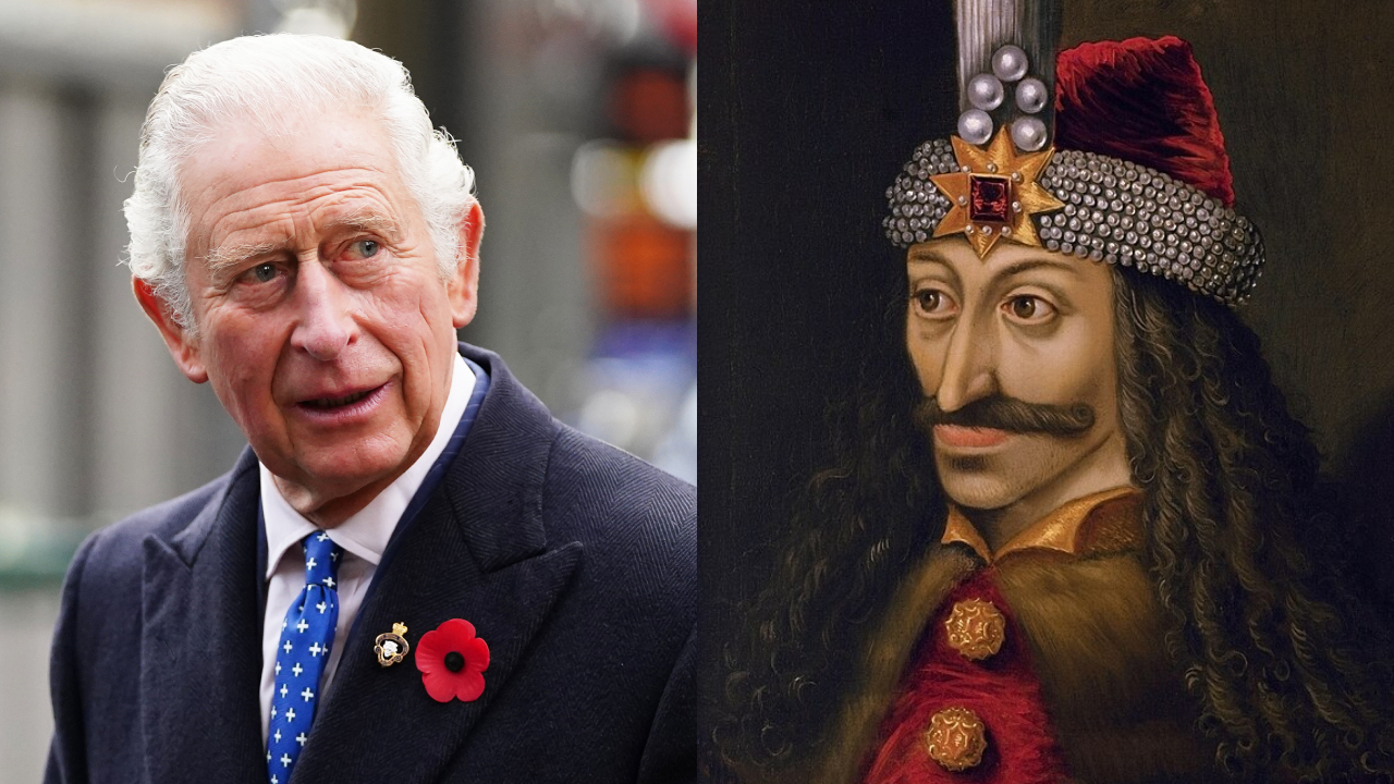 O curioso parentesco entre o rei Charles III e o ‘verdadeiro’ Drácula
