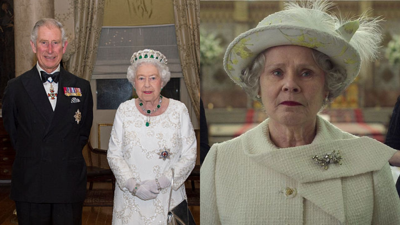 Rei Charles III reconhece Elizabeth II de The Crown