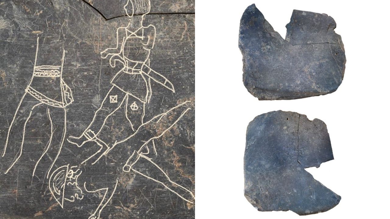 ‘Lousa de pedra’ de 2.500 anos é descoberta na Espanha