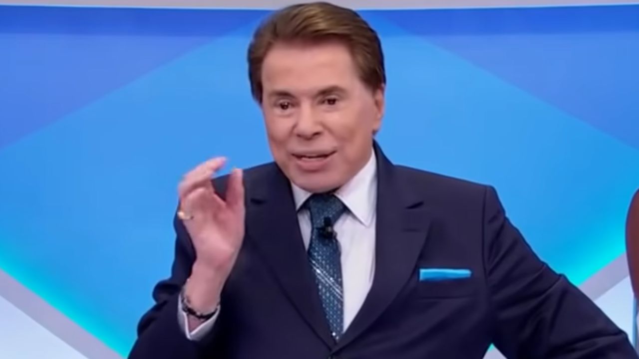 O apresentador Silvio Santos