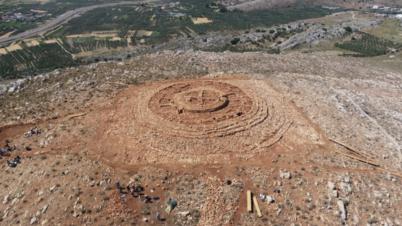 Estrutura labiríntica de quase 4 mil anos é descoberta em Creta, na Grécia