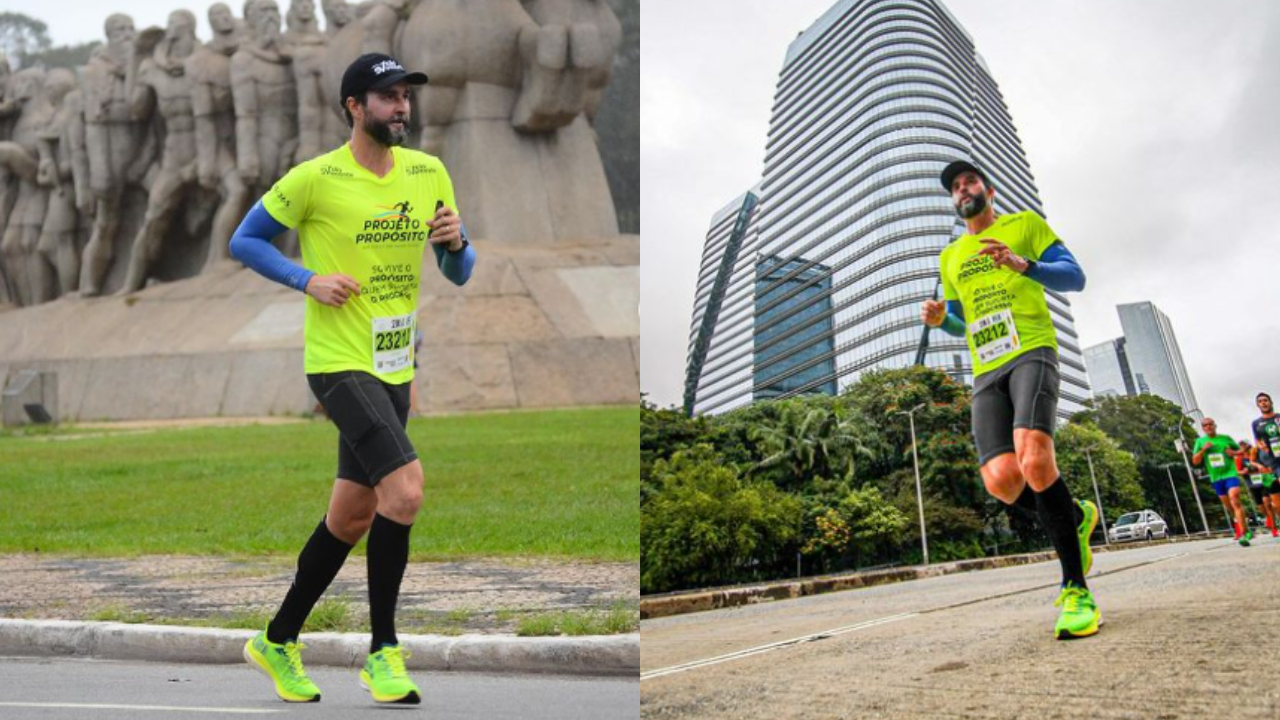 Brasileiro corre 366 maratonas em um ano e entra para o Guinness World Records