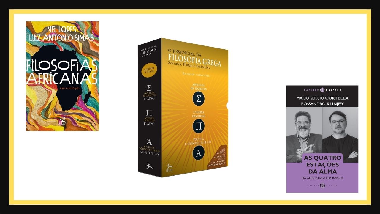 6 livros de filosofia para aumentar sua biblioteca no Prime Day