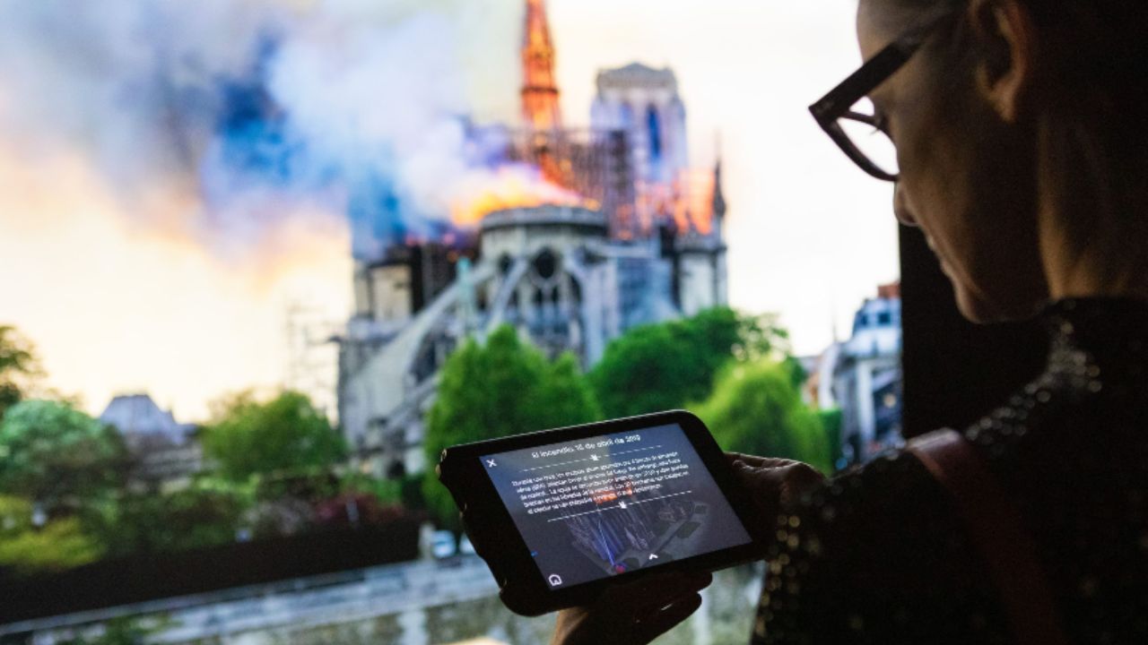 São Paulo inaugura exposição imersiva sobre a Catedral de Notre-Dame