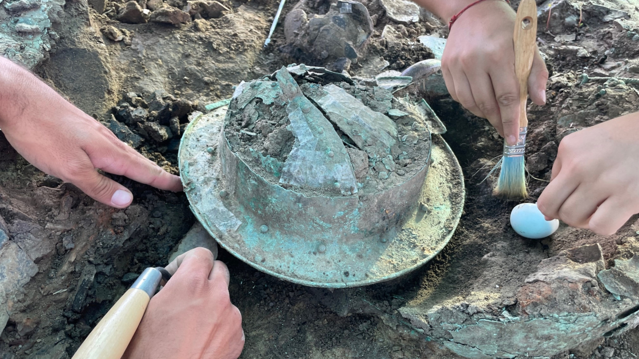 O que se sabe sobre carruagem encontrada em tumba de príncipe na Itália