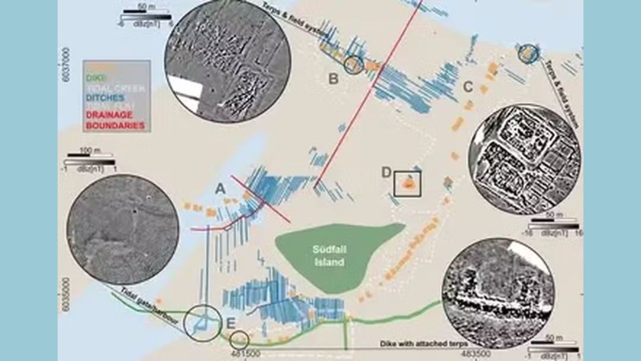 Pesquisadores elaboram mapa de cidade medieval que foi submersa no século 14