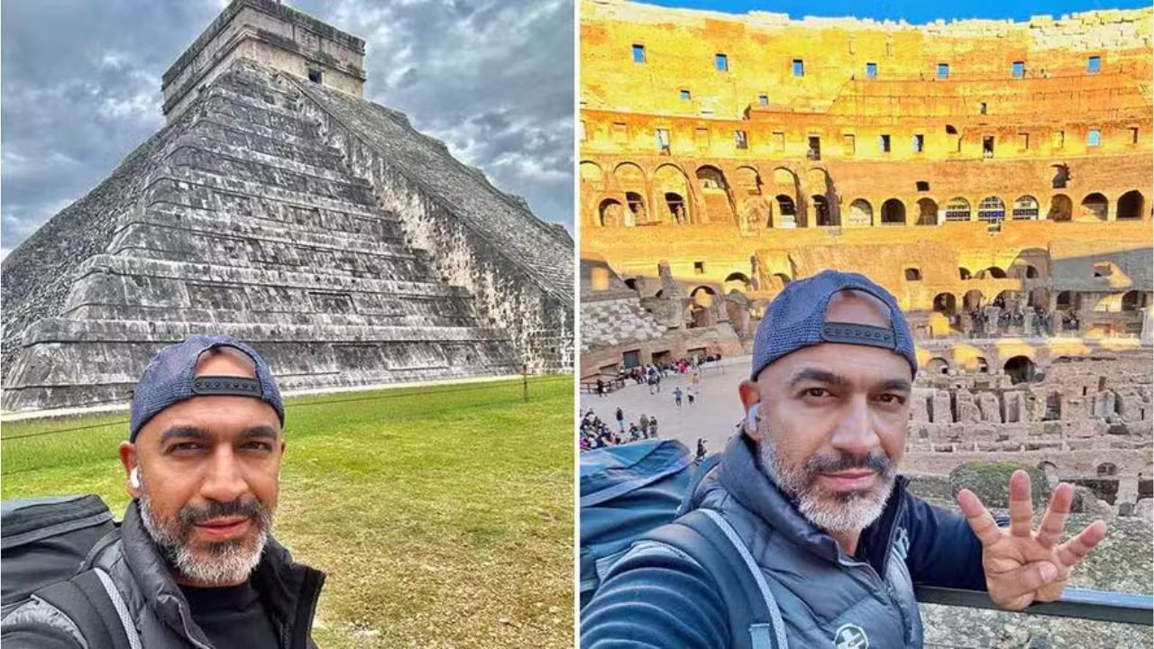 Homem visita as 7 maravilhas do mundo em tempo recorde e entra para o Guinness