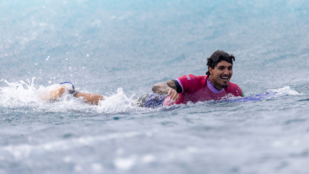 Imagem ‘impressionante’ de Gabriel Medina nas Olimpíadas viraliza na web