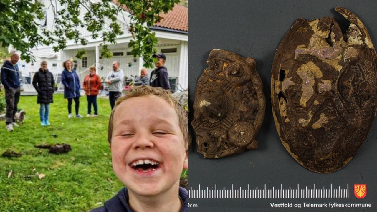 Relembre a família que descobriu ‘tesouro’ viking no quintal de casa