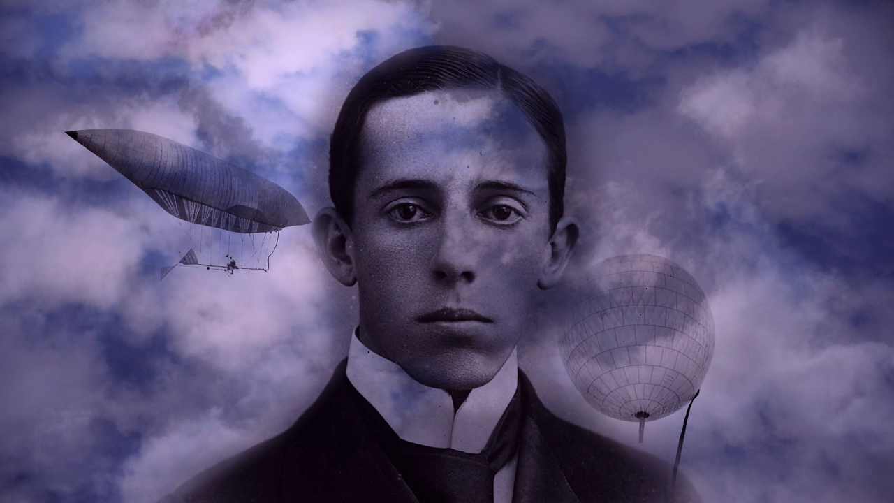 Documentário inédito e exclusivo conta trajetória de Santos Dumont, o Pai da Aviação