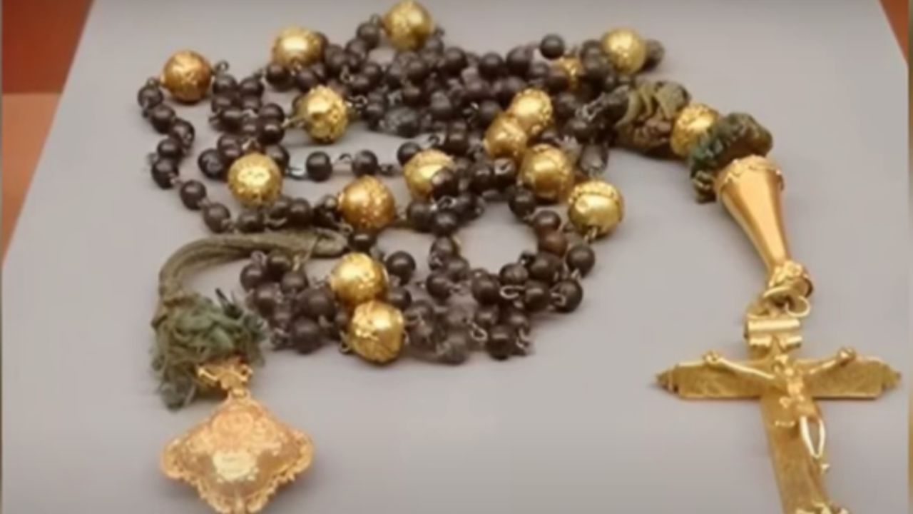 Suspeito de roubar terço de ouro do século 19 em igreja de MG é preso