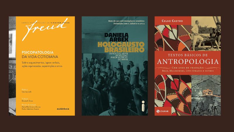 De Holocausto Brasileiro a Freud: 8 livros bem avaliados em oferta na Amazon