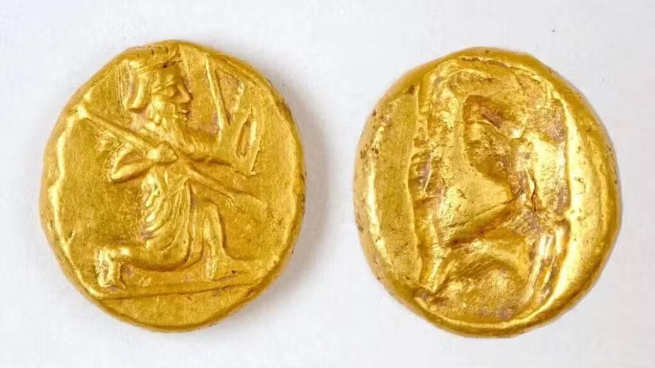 Pote de moedas de ouro de 2400 anos é encontrado na Turquia