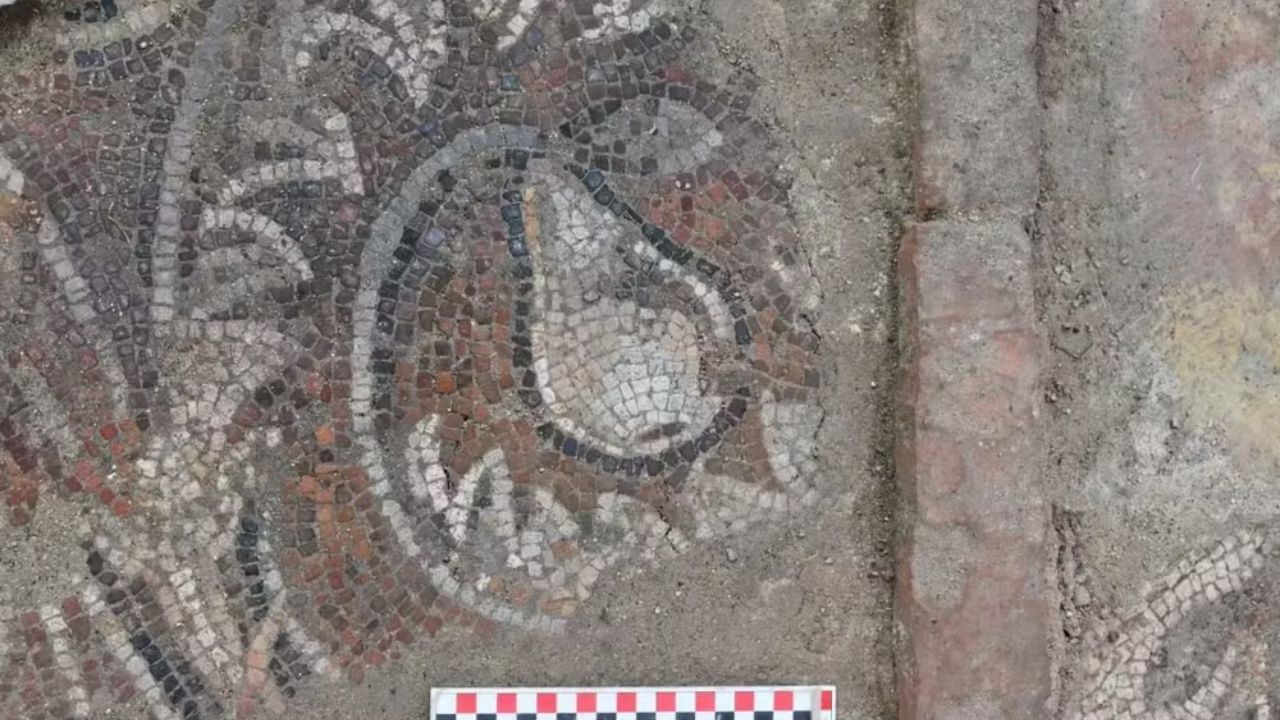 Mosaico bizantino do século 5 é descoberto em mosteiro na Turquia
