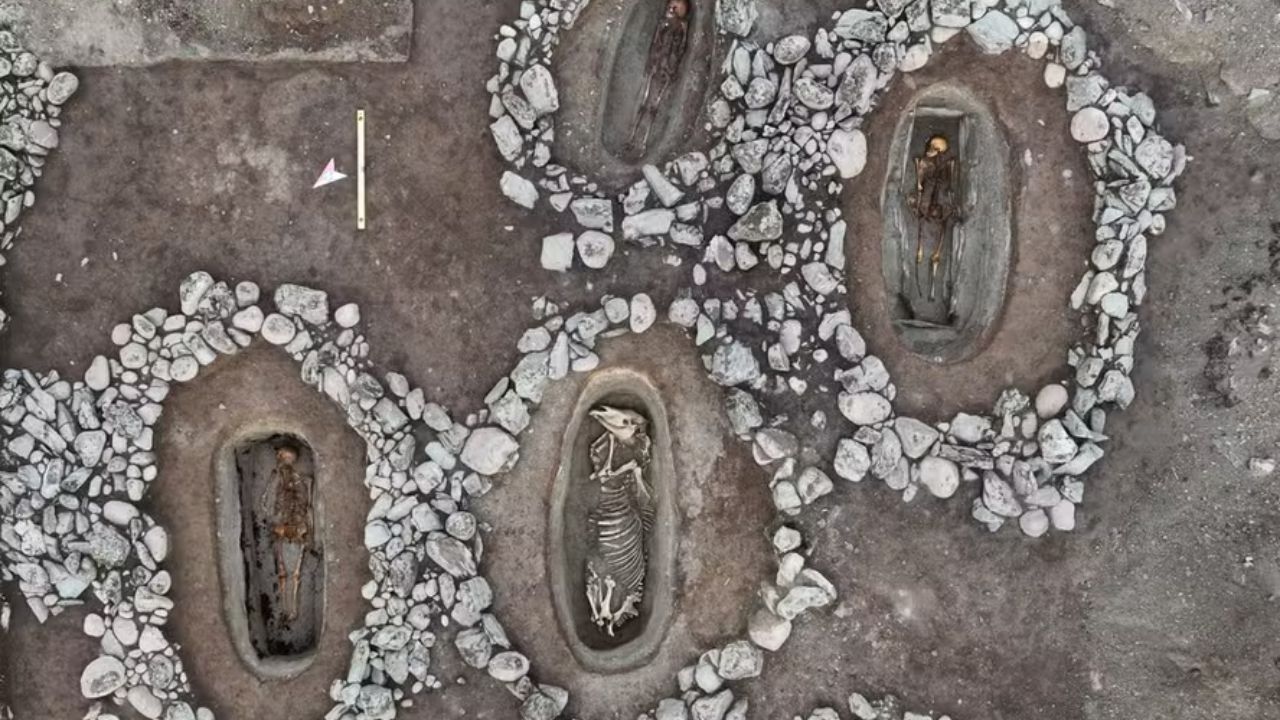 Tumbas de nômades de até 500 d.C. são encontradas no Cazaquistão