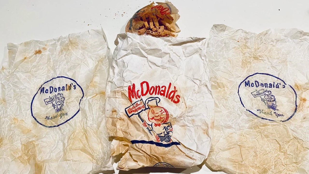 Relembre o casal que encontrou lanche do McDonald’s de 1950 durante reforma