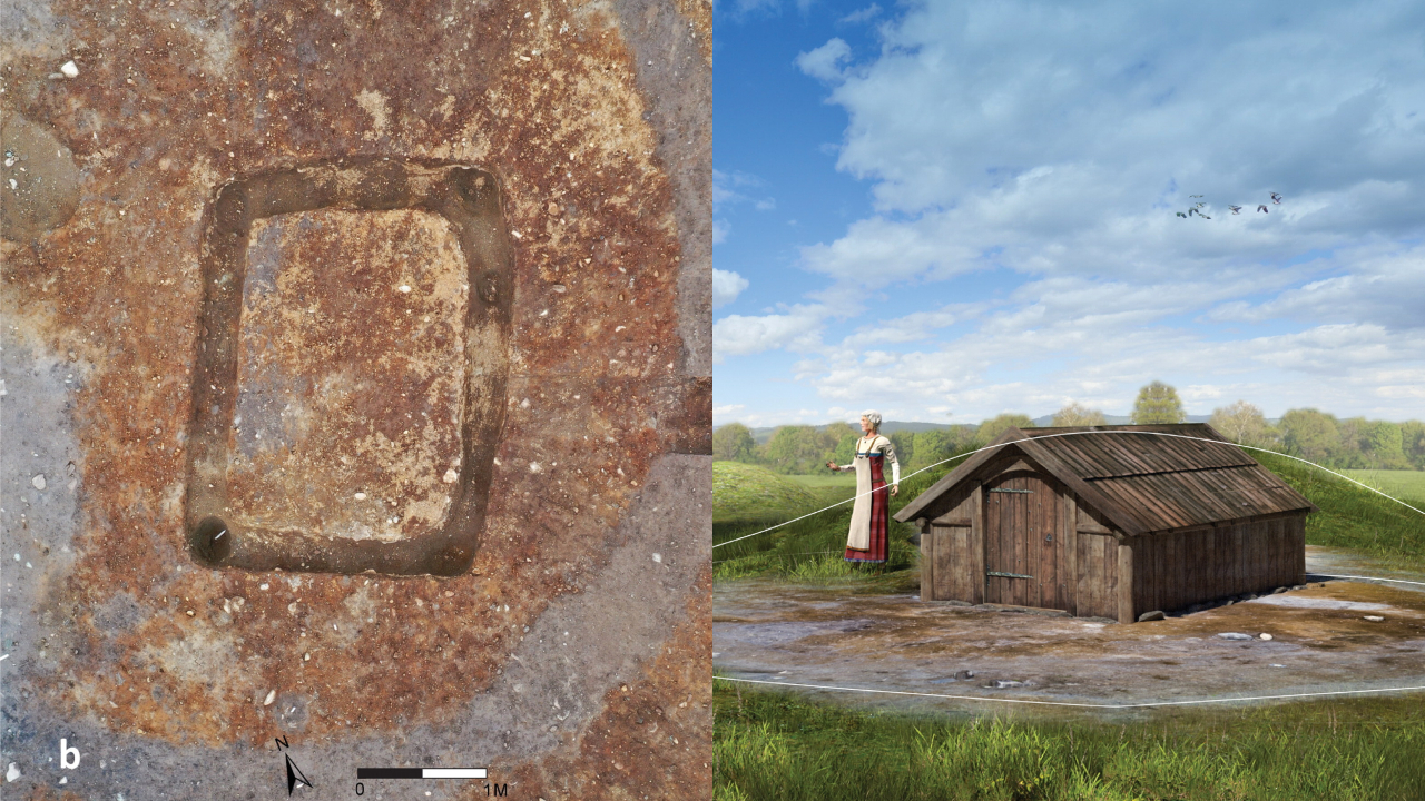 Casas mortuárias vikings são descobertas em antigo cemitério desativado da Noruega
