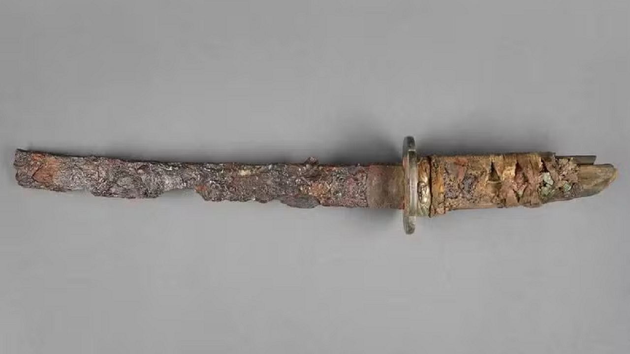 A espada samurai encontrada em porão bombardeado na Alemanha