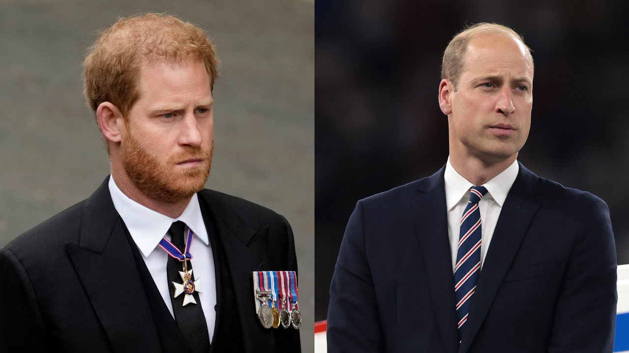 Harry e William ‘não se olharam na cara’ durante velório do tio, afirma fonte