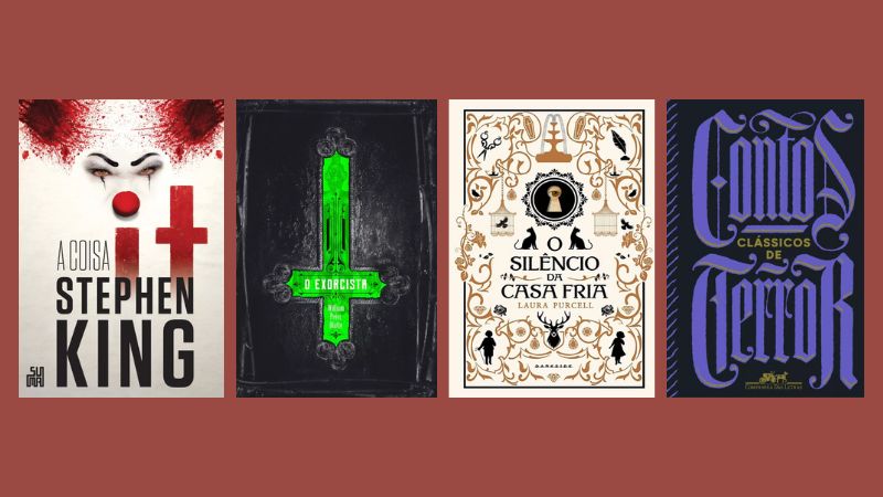 Histórias de terror: 8 livros que vão te arrepiar