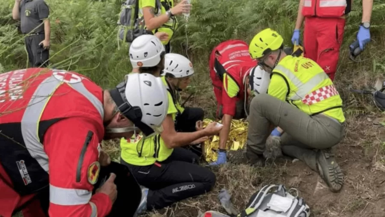 Idosa é resgatada após cinco dias perdida nos Alpes Italianos