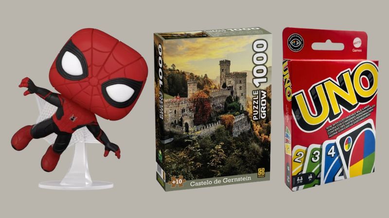 Jogos, bonecos e mais: 10 presentes geeks para garantir no Mercado Livre