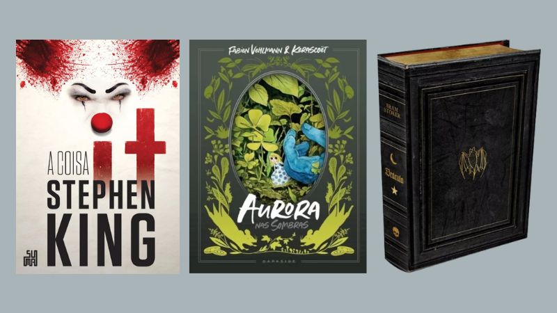 Livros de terror: conheça obras do gênero e aumente sua coleção