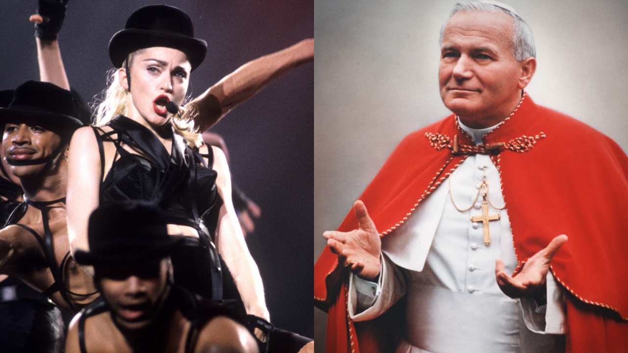 O papa que tentou boicotar show de Madonna e recebeu resposta afiada