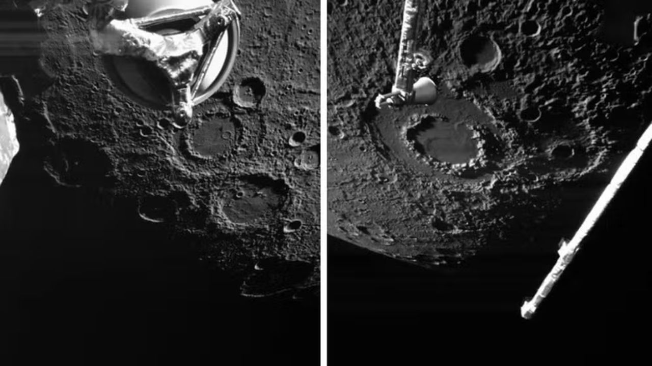 Espaçonave se aproxima de Mercúrio e captura imagens inéditas do planeta
