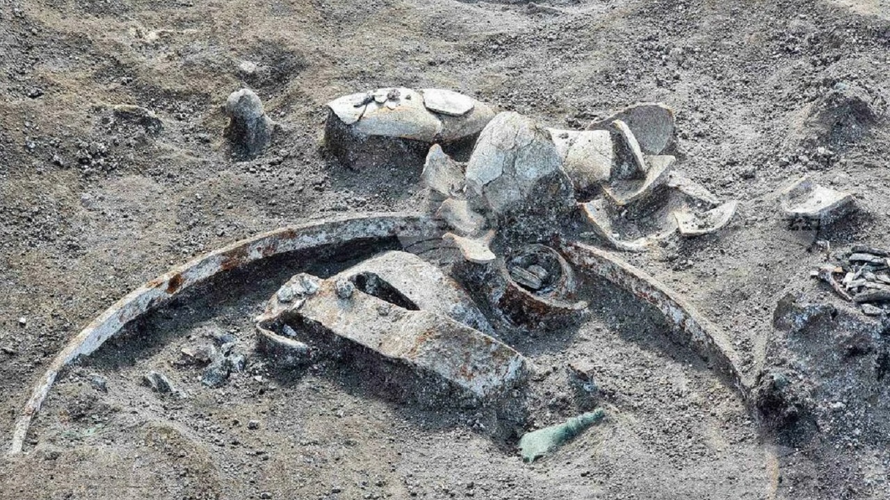 Arqueólogos encontram carruagem romana na Bulgária