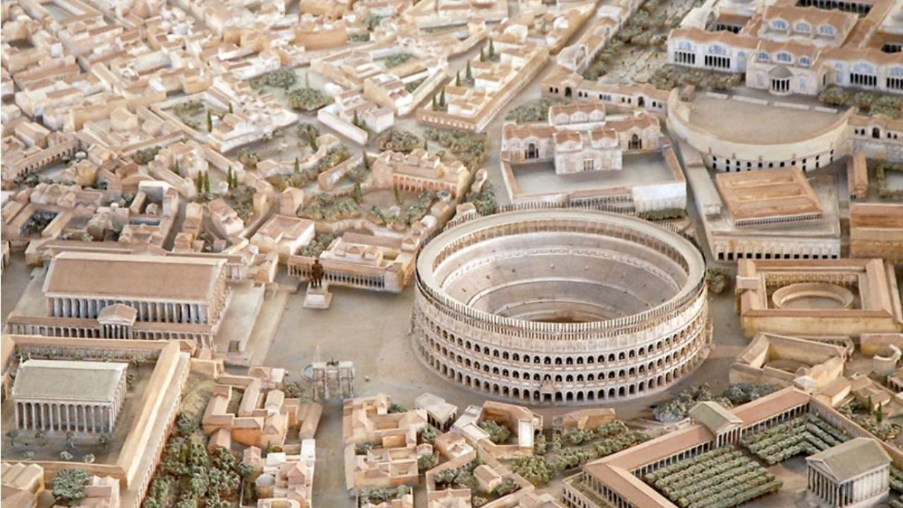 A curiosa maquete da Roma Antiga que levou 36 anos para ser montada