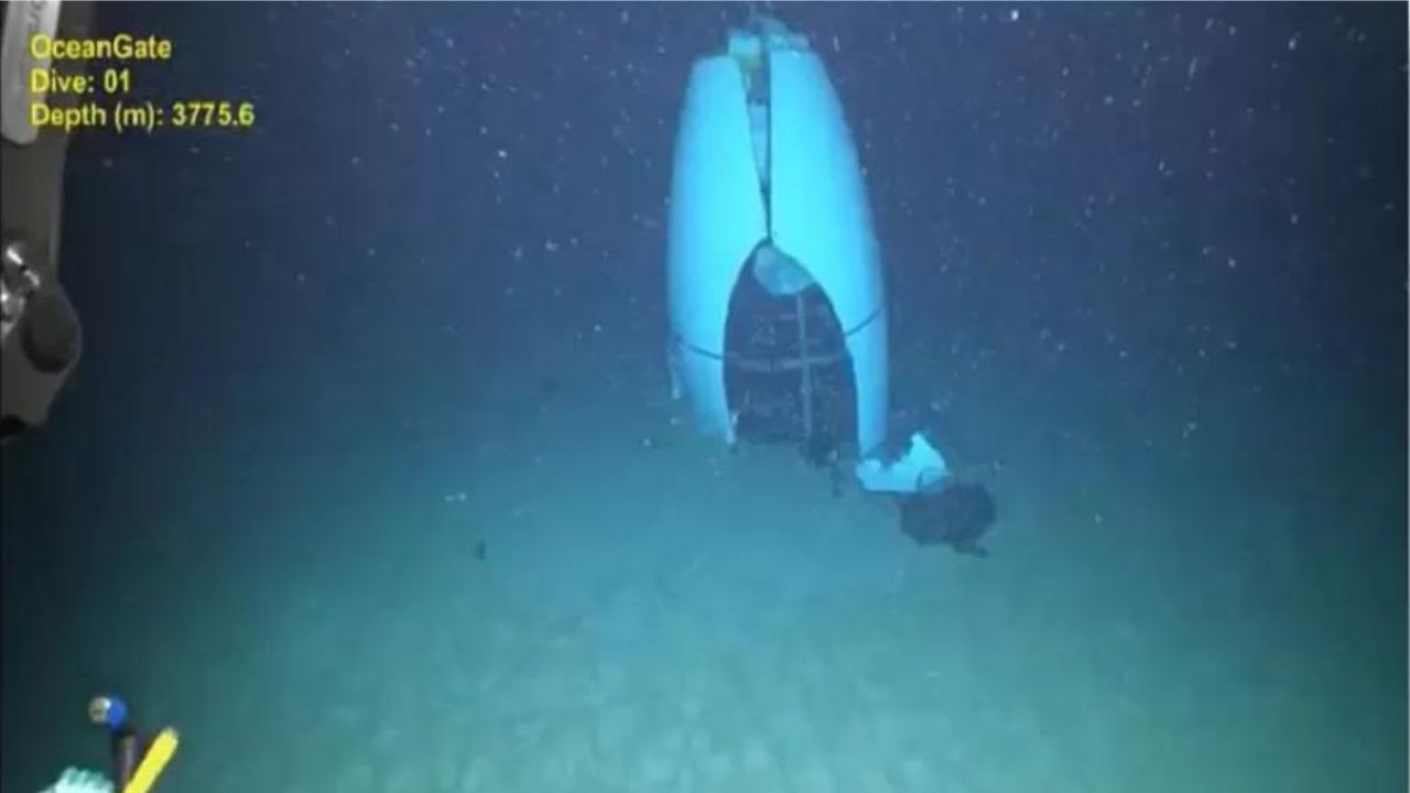 Titan: Vídeo mostra momento exato em que destroços do submarino são encontrados