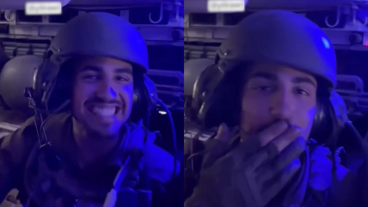 Soldado de Israel faz dedicatória em português à namorada: ‘Nenhum outro homem vai explodir Gaza para você’