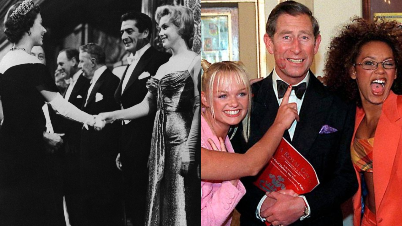 Confira 5 vezes em que celebridades quebraram o protocolo da família real