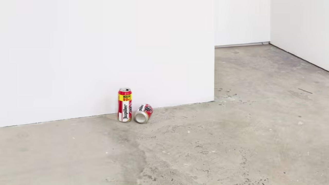 Obra de arte com latas de cerveja é jogada acidentalmente em lixo de museu