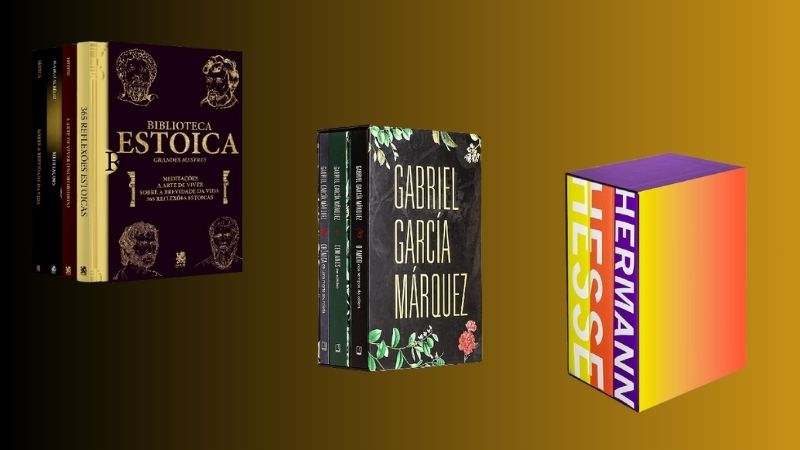 Mega Oferta Amazon: 8 boxes de livros para adquirir por até 66% off