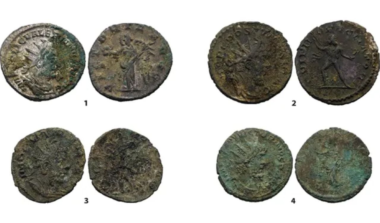 Moedas do Império Romano são encontradas em montanhas alemãs