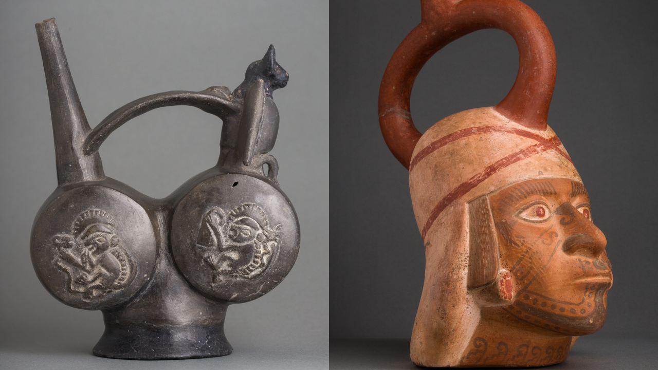 Exposição exibe mais de 90 peças arqueológicas de civilizações pré-colombianas