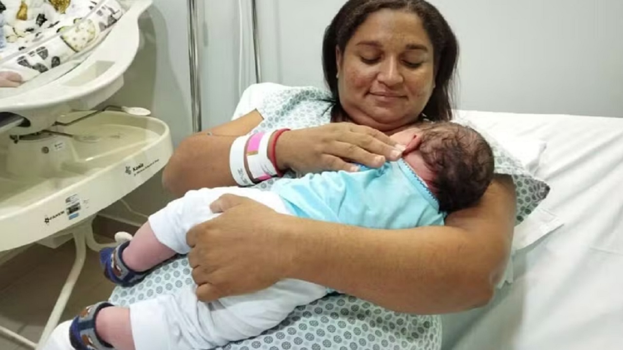 Nasce bebê gigante de 5 kg no Ceará: fenômeno raro surpreende médicos e família