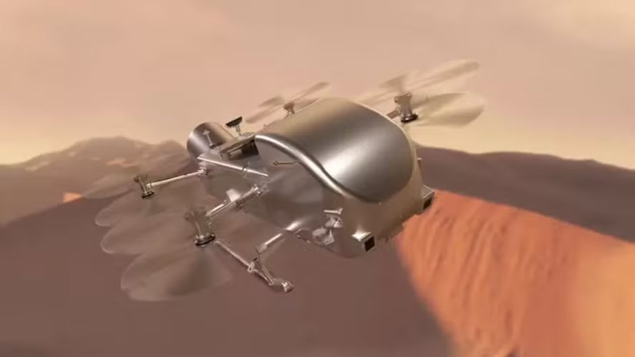 Nasa deve enviar drone do tamanho de um carro a lua de Saturno