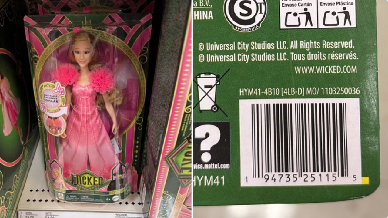 Erro em caixa de bonecas Wicked da Mattel direciona crianças para site adulto