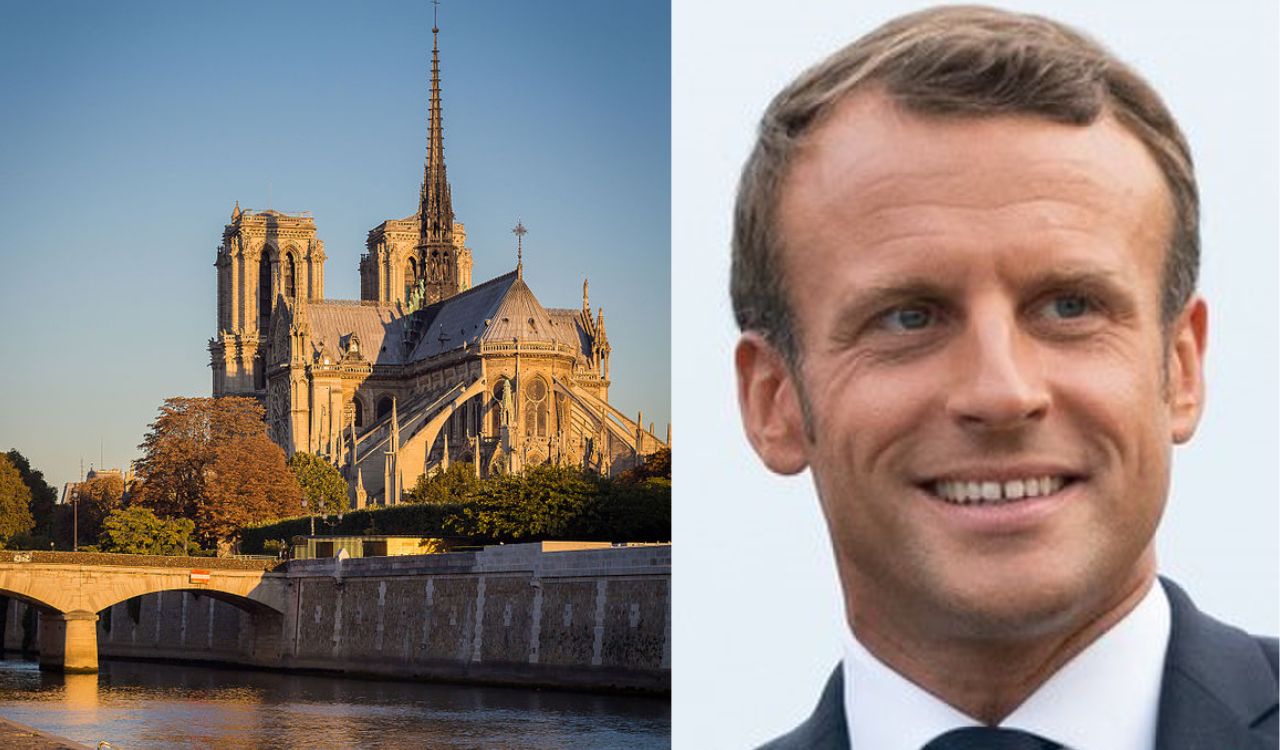 Veja o que o presidente da França achou sobre a restauração de Notre Dame