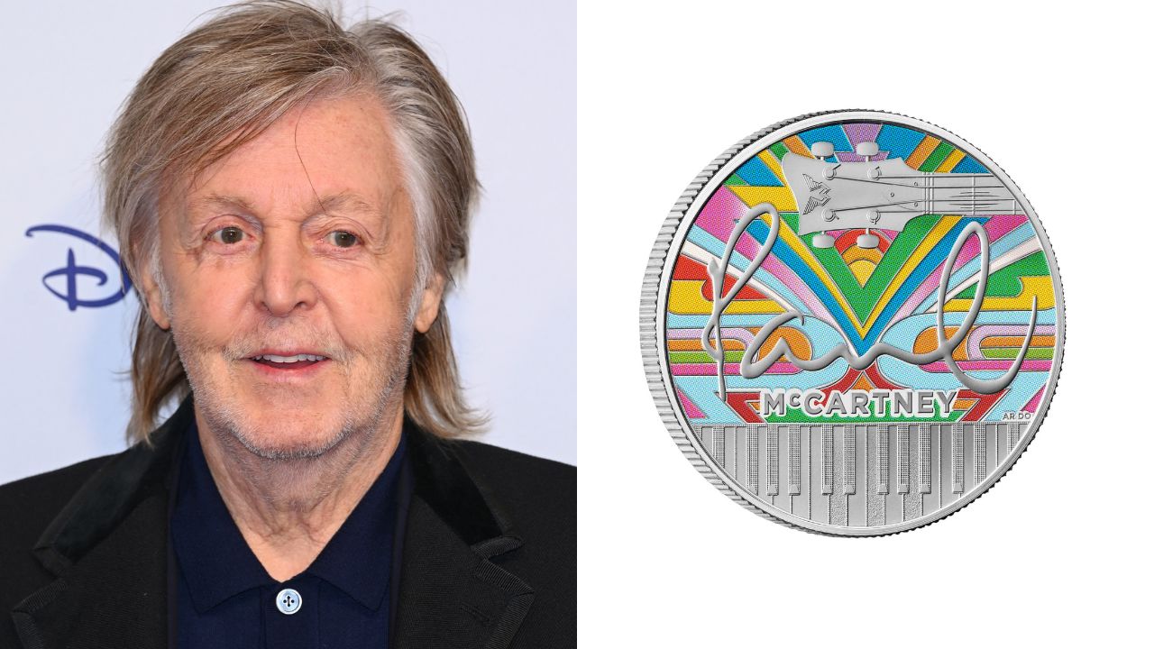 Reino Unido lança coleção limitada de moedas em homenagem a Paul McCartney