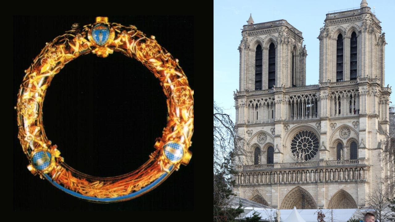 Coroa de Espinhos de Jesus volta à Notre-Dame após resgate durante incêndio