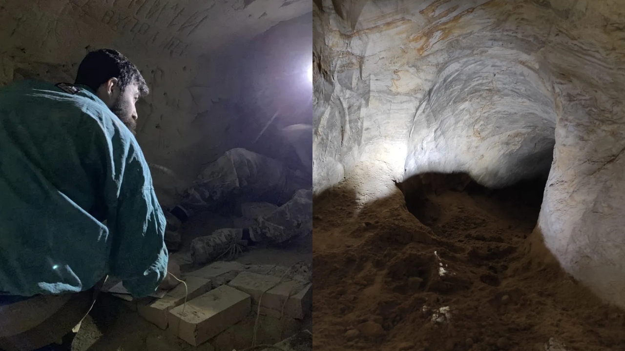 O homem que encontrou cavernas medievais ao seguir lenda da avó