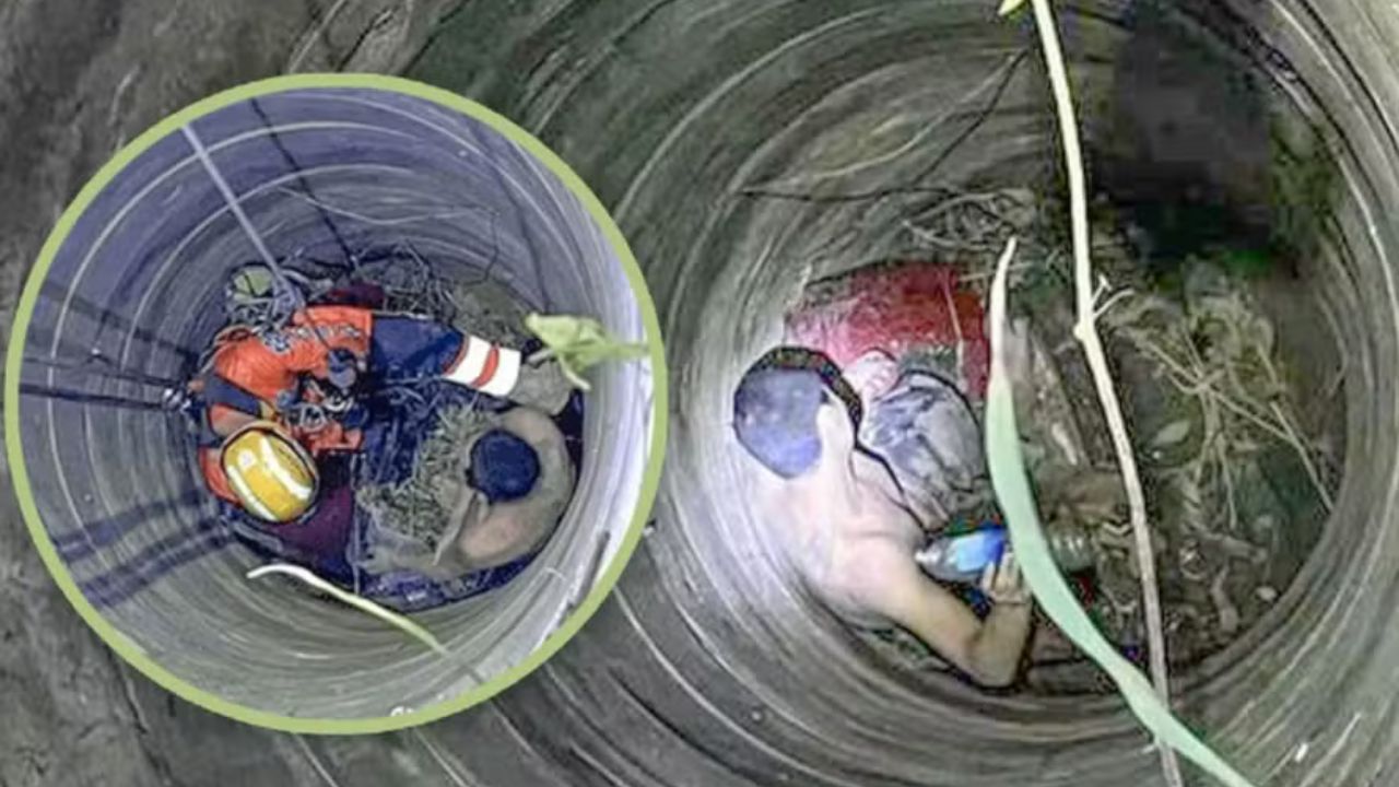 Jovem cai em poço e fica 3 dias preso; vizinhos achavam que gritos eram de um fantasma