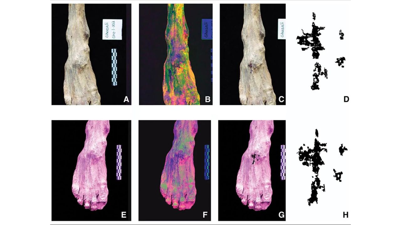 Rara tatuagem cristã da Núbia medieval é descoberta no Sudão