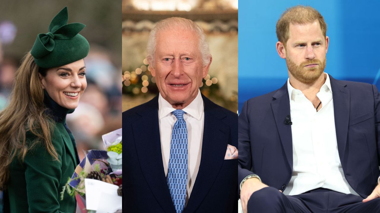 Kate Middleton quer reconciliar príncipe Harry e rei Charles