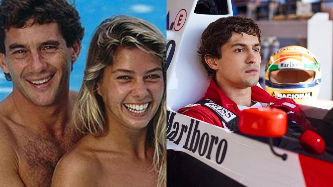 Senna: Como a família do piloto explica o apagamento de Galisteu na série