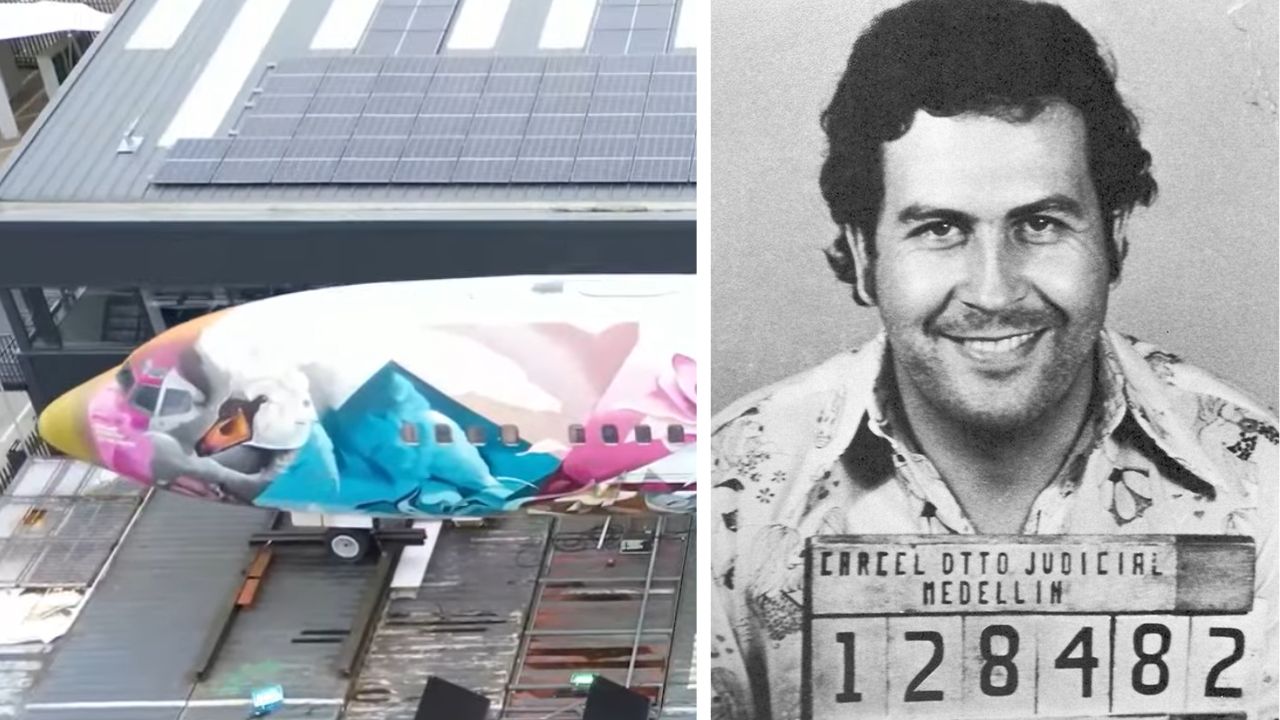 O avião de Pablo Escobar que foi transformado em Airbnb